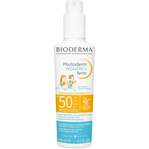 Биодерма Солнцезащитный детский спрей Pediatrics SPF 50+,  200 мл	 (Bioderma, Photoderm)