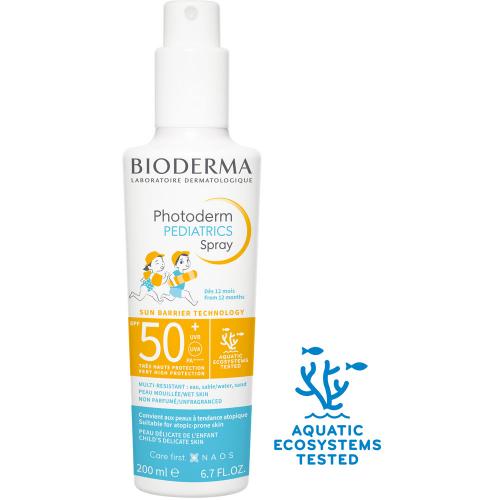 Биодерма Солнцезащитный детский спрей Pediatrics SPF 50+,  200 мл	 (Bioderma, Photoderm), фото-3