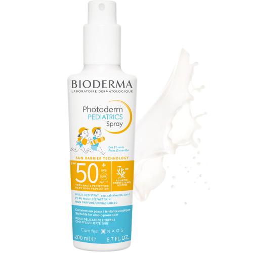 Биодерма Солнцезащитный детский спрей Pediatrics SPF 50+,  200 мл	 (Bioderma, Photoderm), фото-4