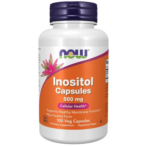 Нау Фудс Инозитол 500 мг, 100 капсул х 820 мг  (Now Foods, Витамины и минералы)