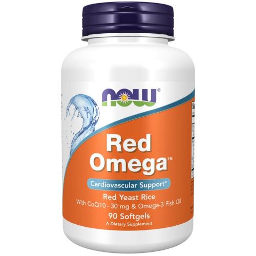 Нау Фудс Комплекс Red Omega, 90 капсул х 1845 мг (Now Foods, Жирные кислоты)