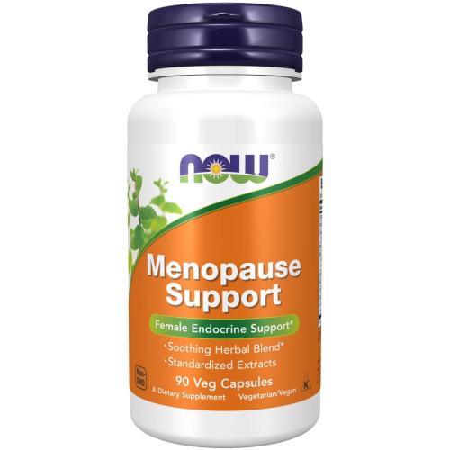 Нау Фудс Комплекс для поддержки женской эндокринной системы Menopause Support, 90 капсул х 559 мг (Now Foods, Растительные продукты)