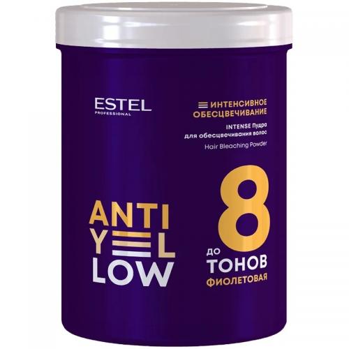 Эстель Пудра для обесцвечивания волос до 8 тонов Intense, 500 г (Estel Professional, Anti-Yellow)