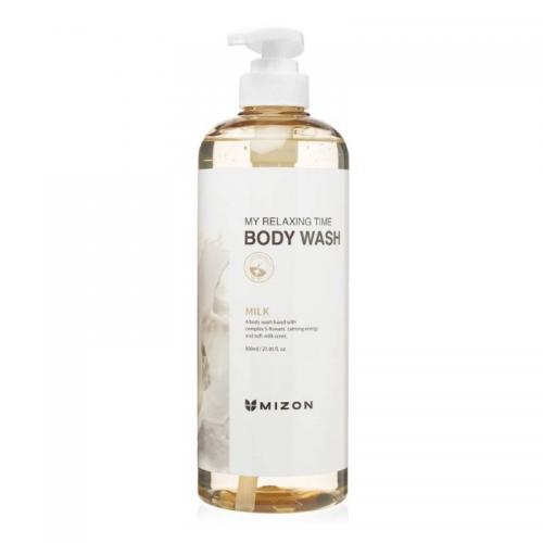 Мизон Гель для душа с экстрактом молочного протеина Body Wash Milk, 800 мл (Mizon, My Relaxing Time)