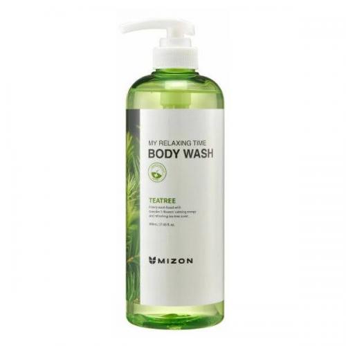 Мизон Гель для душа с экстрактом чайного дерева Body Wash Teatree, 800 мл (Mizon, My Relaxing Time)