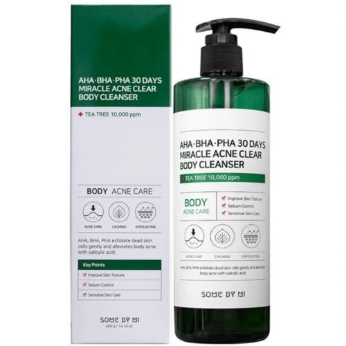 Сам Бай Ми Очищающий гель для тела Acne Clear Body Cleanser с кислотами, 400 г (Some By Mi, AHA-BHA-PHA 30 Days Miracle)
