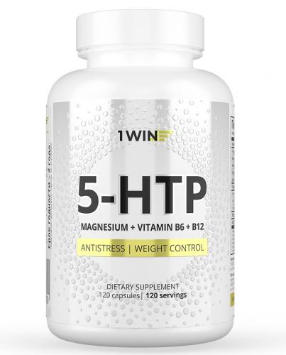 5-HTP с магнием и витаминами группы В в капсулах, 120 капсул (Aminoacid)