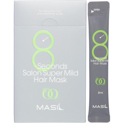 Масил Восстанавливающая маска для ослабленных волос 8 Seconds Salon Super Mild Hair Mask, 20 х 8 мл (Masil, )