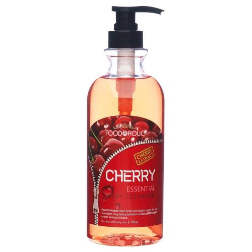 Фуд Эй Холик Гель для душа с экстрактом вишни Essential Body Cleanser Cherry, 750 мл (Food A Holic, Body)