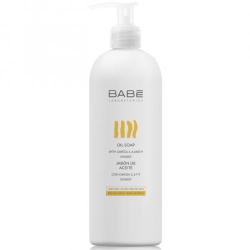 Бэйб Лабораториос Масляное мыло для душа для сухой и чувствительной кожи, 500 мл (Babe Laboratorios, Body)