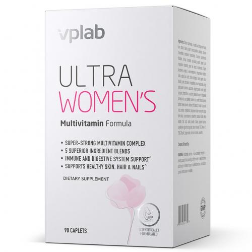 ВПЛаб Мультивитаминный комплекс для укрепления женского организма, 90 таблеток (VPLab, Ultra Women's), фото-4
