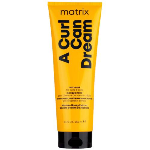 Матрикс Маска с медом манука для интенсивного увлажнения кудрявых и вьющихся волос, 250 мл (Matrix, Total results, A Curl Can Dream)