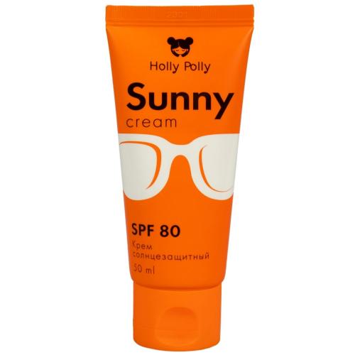 Холли Полли Солнцезащитный крем для лица и тела SPF80, 50 мл (Holly Polly, Sunny)