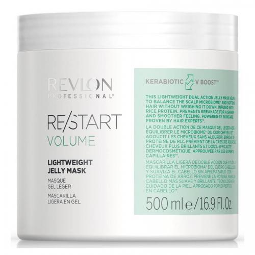 Ревлон Профессионал Неутяжеляющая маска-желе Lightweight Jelly Mask, 500 мл (Revlon Professional, Restart, Volume)