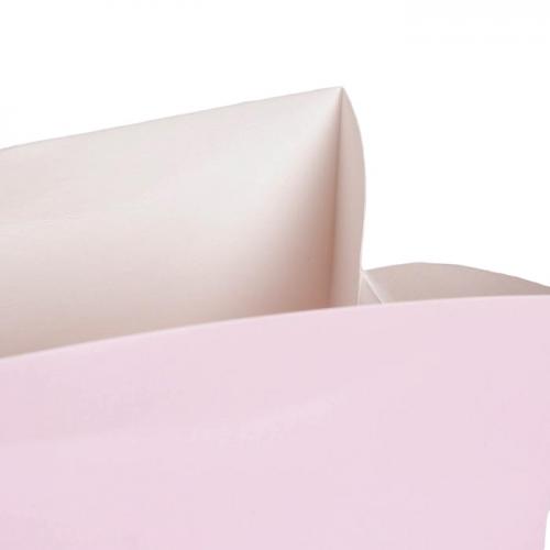 Пакет-коробка «Розовый» 23 × 18 × 11 см (Подарочная упаковка, Пакеты), фото-4