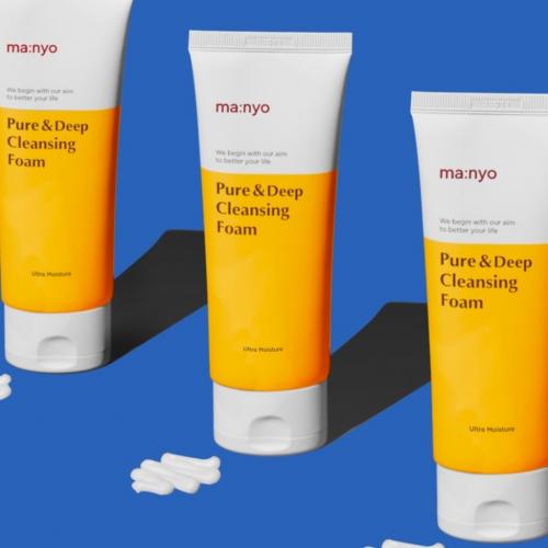 Маньо Пенка для умывания и очищения пор Deep Cleansing Foam, 100 мл (Manyo, Pure), фото-3