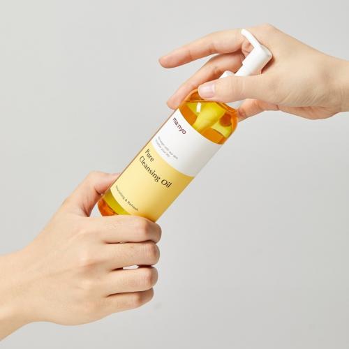 Маньо Гидрофильное масло для глубокого очищения кожи лица Cleansing Oil, 200 мл (Manyo, Pure), фото-4