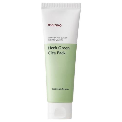 Маньо Успокаивающая маска с экстрактом зеленого чая для проблемной кожи Cica Pack, 75 мл  (Manyo, Herb Green)
