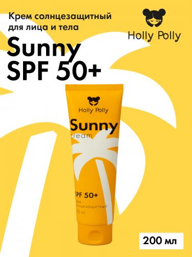 Холли Полли Солнцезащитный крем для лица и тела SPF50+, 200 мл (Holly Polly, Sunny), фото-2