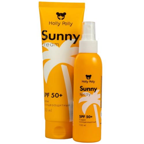 Холли Полли Солнцезащитный спрей для лица и тела SPF50+, 150 мл (Holly Polly, Sunny), фото-9