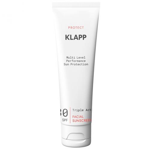Клапп Солнцезащитный крем Facial Sunscreen SPF30, 50 мл (Klapp, Multi Level Performance, Protect), фото-2
