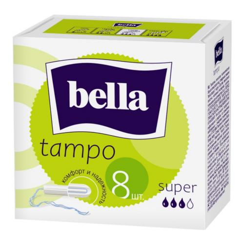 Белла Тампоны без аппликатора Premium Comfort Super, 8 шт (Bella, Тампоны)