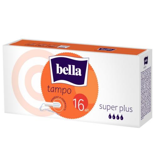 Белла Тампоны без аппликатора Premium Comfort Super Plus, 16 шт (Bella, Тампоны)
