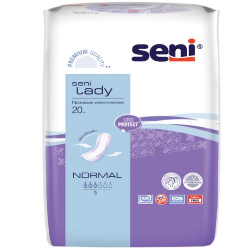 Сени Урологические прокладки для женщин Normal 10,5 х 28 см, 20 шт (Seni, Lady)