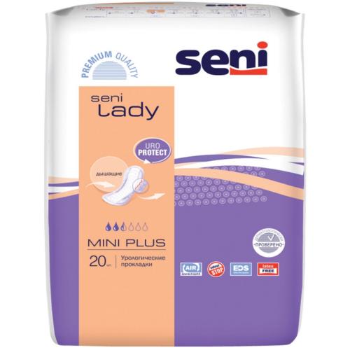 Сени Урологические прокладки для женщин Mini Plus 10х25,5 см, 20 шт (Seni, Lady)