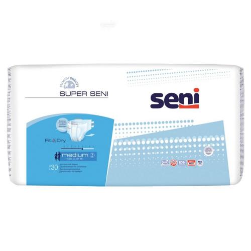 Сени Подгузники для взрослых Medium, 30 шт (Seni, Super)