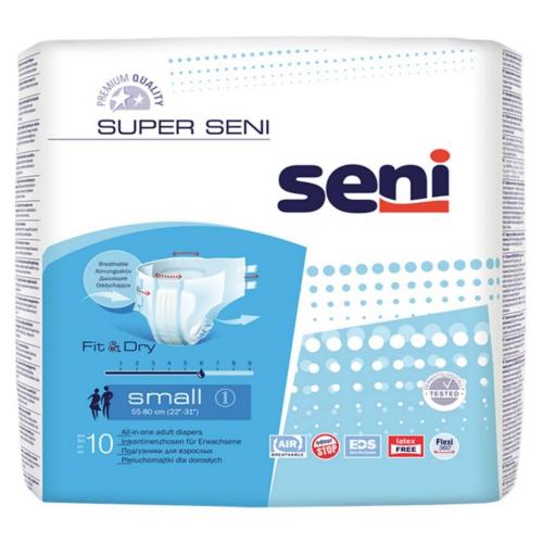 Сени Подгузники для взрослых Small, 10 шт (Seni, Super)