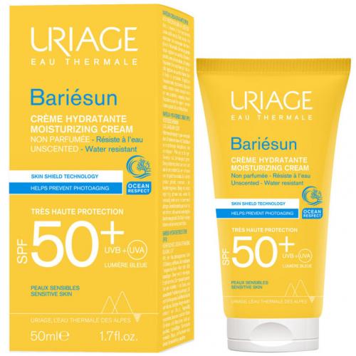 Урьяж Увлажняющий крем без ароматизаторов SPF 50+, 50 мл (Uriage, ), фото-2