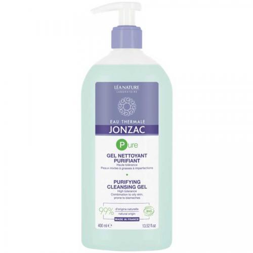 Джонзак Очищающий гель для проблемной кожи лица Nettoyant Purifiant, 400 мл (Jonzac, Pure)