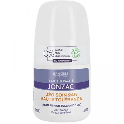 Джонзак Нежный шариковый дезодорант для чувствительной кожи 24 часа Deo Soin Haute Tolerance, 50 мл (Jonzac, Nutritive)