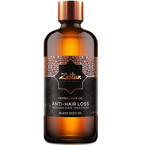 Зейтун Масло с черным тмином против выпадения волос Anti-Hair Loss, 100 мл (Zeitun, Authentic)
