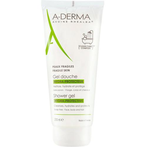 Адерма Увлажняющий гель для очищения тела, 200 мл (A-Derma, Essential)
