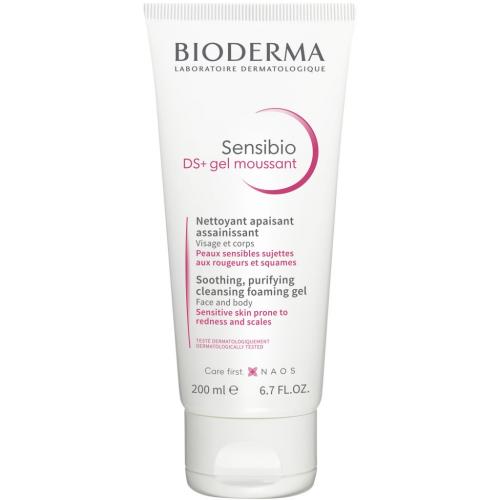 Биодерма Очищающий гель для кожи с покраснениями и шелушениями DS+, 200 мл (Bioderma, Sensibio)