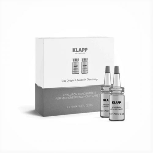 Клапп Сыворотка-концентрат Hyaluronic Concentrate, 2 х 10 мл (Klapp, Microneedling)