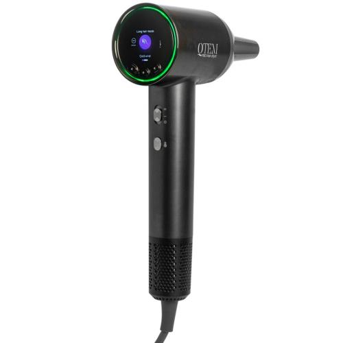 Кьютэм Фен Touch Sensing Hair Dryer, темно-серый, 1 шт (Qtem, Pro Tools), фото-4