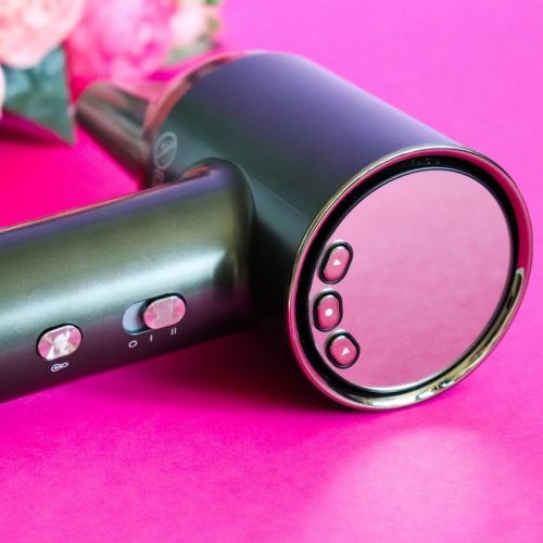Кьютэм Фен Touch Sensing Hair Dryer, темно-серый, 1 шт (Qtem, Pro Tools), фото-10