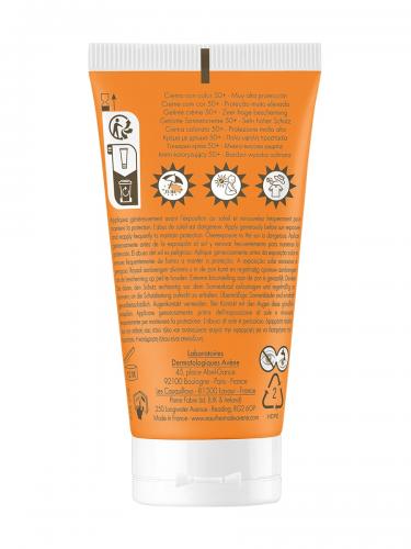 Авен Крем солнцезащитный тонирующий SPF 50+, 50 мл (Avene, Suncare), фото-11