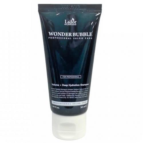 ЛаДор Увлажняющий шампунь для сухих и поврежденных волос Bubble Shampoo, 50 мл  (La'Dor, Wonder)