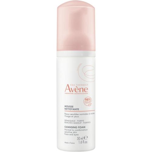 Авен Очищающая пенка для снятия макияжа, 50 мл (Avene, Sensibles)