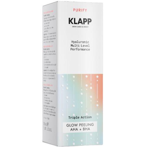 Клапп Комплексный пилинг для сияния кожи Glow Peeling Aha+Bha, 30 мл (Klapp, Multi Level Performance, Purify), фото-2