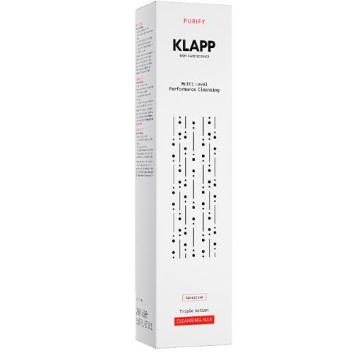 Клапп Очищающее молочко для чувствительной кожи Cleansing Milk Sensitive, 200 мл (Klapp, Multi Level Performance, Purify), фото-2