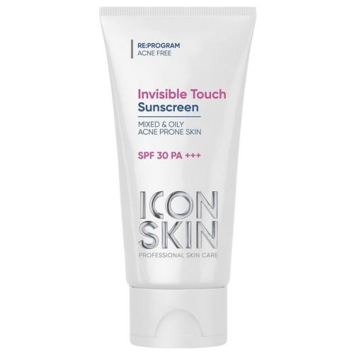 Айкон Скин Солнцезащитный крем-флюид Invisible Touch SPF30 для жирной и комбинированной проблемной кожи, 50 мл (Icon Skin, Re:Program)