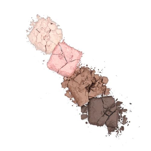 Матовые тени для век Glam Look 4 оттенка, 4 г (Глаза), фото-2