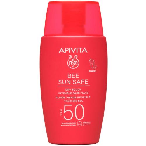 Апивита Солнцезащитная невидимая эмульсия для лица SPF 50, 50 мл (Apivita, Bee Sun Safe)