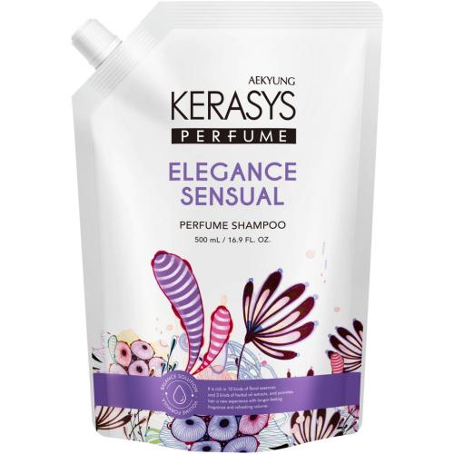 Керасис Шампунь для тонких и ослабленных волос Elegance Sensual, 500 мл (Kerasys, Perfumed Line, Элеганс)