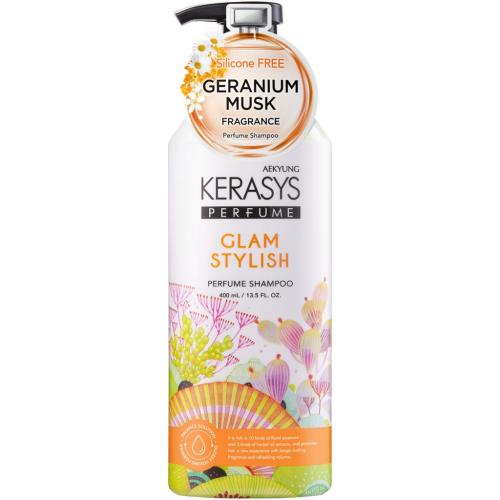 Керасис Шампунь для всех типов волос Glam Stylish, 400 мл (Kerasys, Perfumed Line, Гламур)